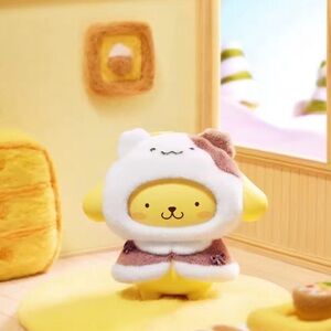 🆕 MINISO Sanrio Pompompurin Little Cape Series Face Changing Blind Box Pendant